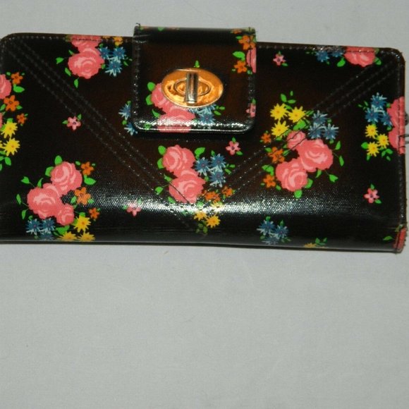 5/$25 Safekeeper Safe Keeper Floral Wallet Womens - Picture 1 of 4